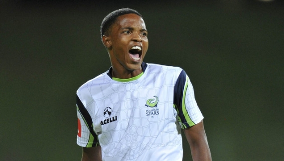 Platinum Stars winger Mahlatse Makudubela