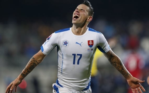 Slovakian talisman Marek Hamsik