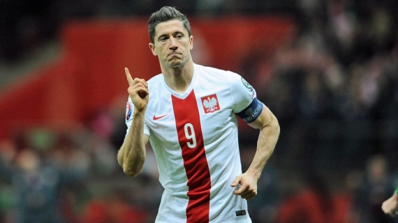 Robert Lewandowski will lead the line for Poland in the Euro's