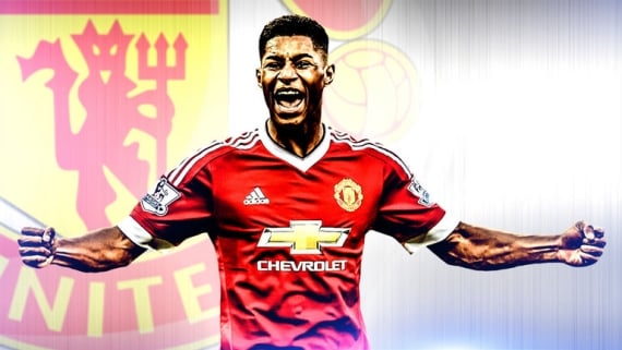 Manchester United's future star, Marcus Rashford.