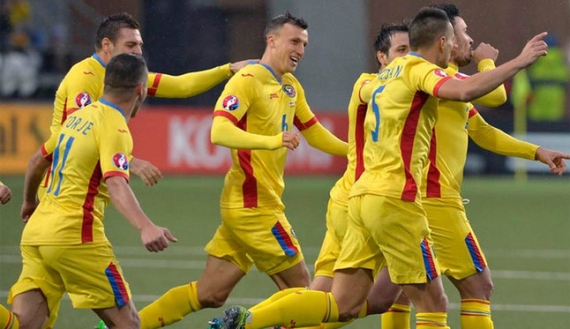 Romania celebrated as they qualified for the Euro's