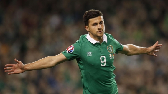 Shane Long will lead the line for the Republic of Ireland