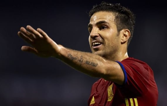 Spanish Playmaker Cesc Fabregas