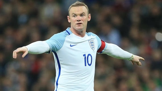 England captain Wayne Rooney