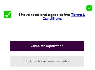 Agree to Terms and Conditions - Fantasy Premier League
