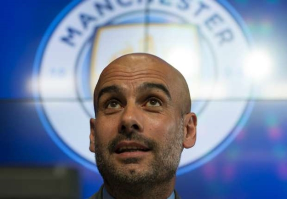 Manchester City manager, Pep Guardiola.