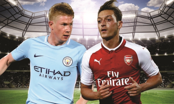 Arsenal and Manchester City will battle it out in the Carabao Cup final at Wembley Stadium on Sunday