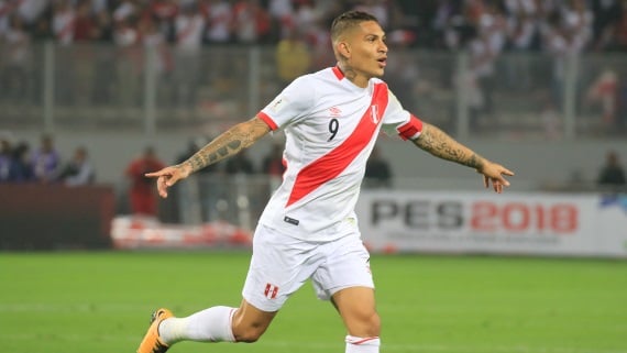Jose Paolo Guerrero is Peru's all-time top scorer