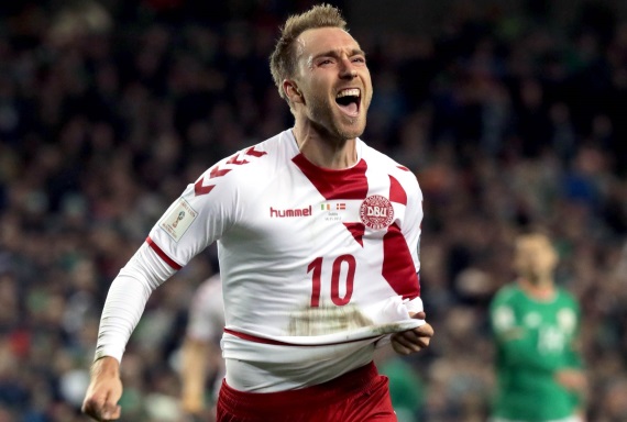 Danish playmaker Christian Eriksen