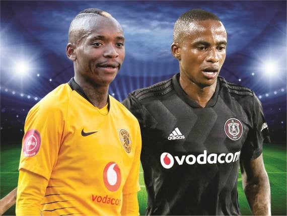 Kaizer Chiefs and Orlando Pirates stars Khama Billiat and Thembinkosi Lorch