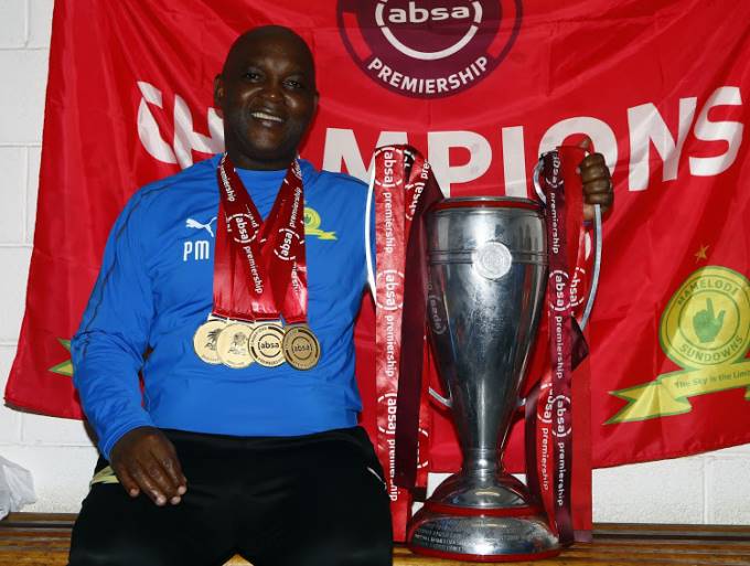 Mamelodi Sundowns head coach Pitso Mosimane