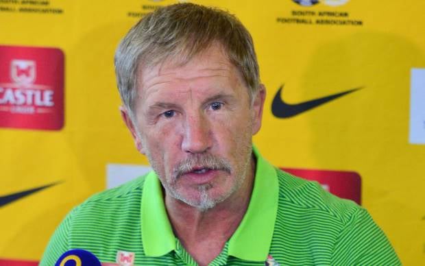 Bafana Bafana head coach Stuart Baxter