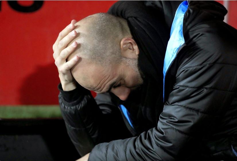 Manchester City manager Pep Guardiola