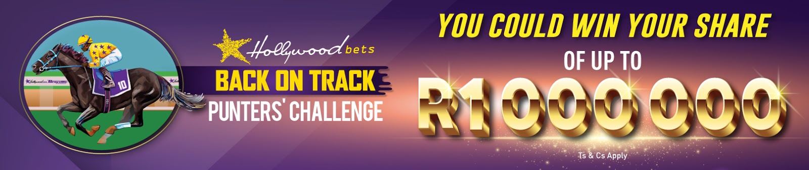 Hollywoodbets Back on Track Punters' Challenge