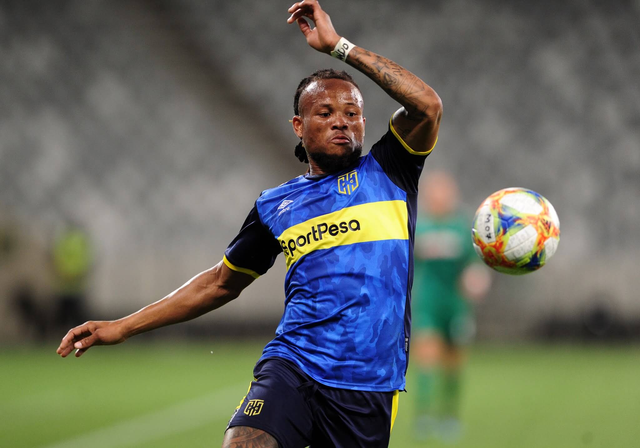Mozambican left-back Edmilson Dove