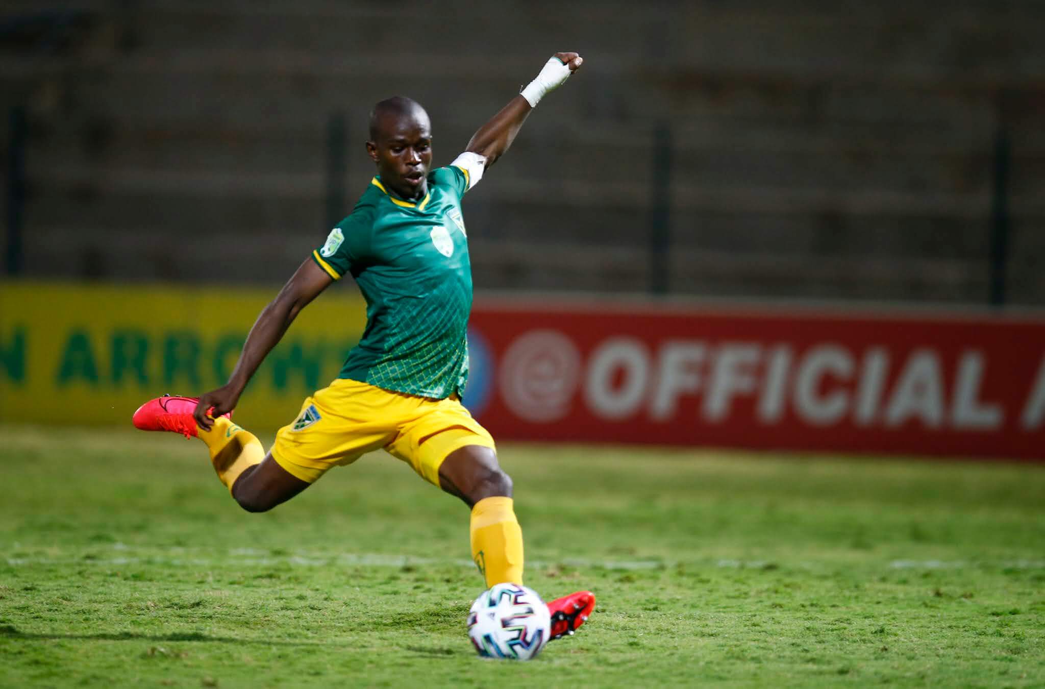 A proud graduate of Lamontville Golden Arrows academy Nkosinathi Sibisi