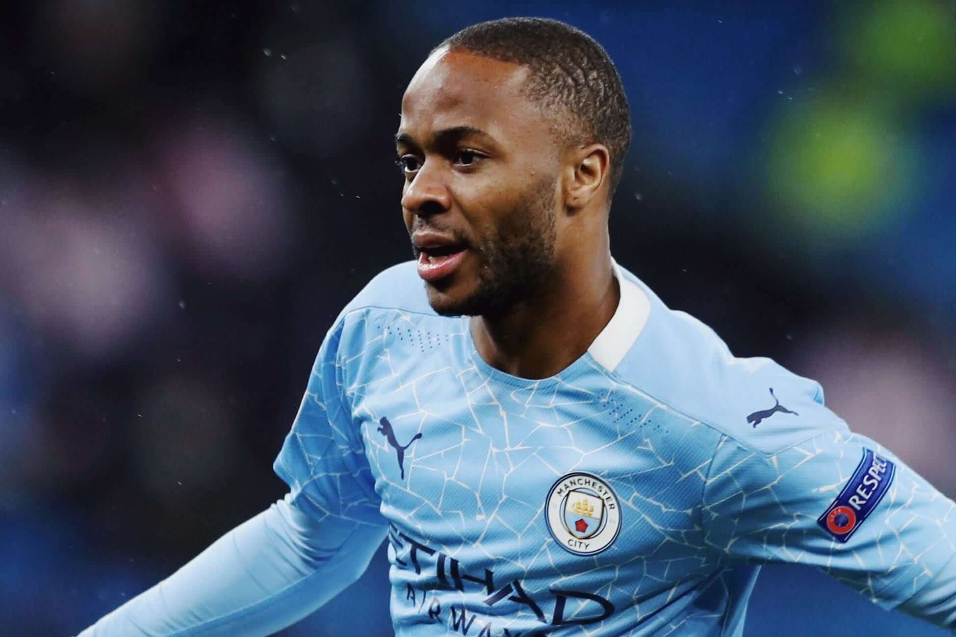Premier League champions Raheem Sterling