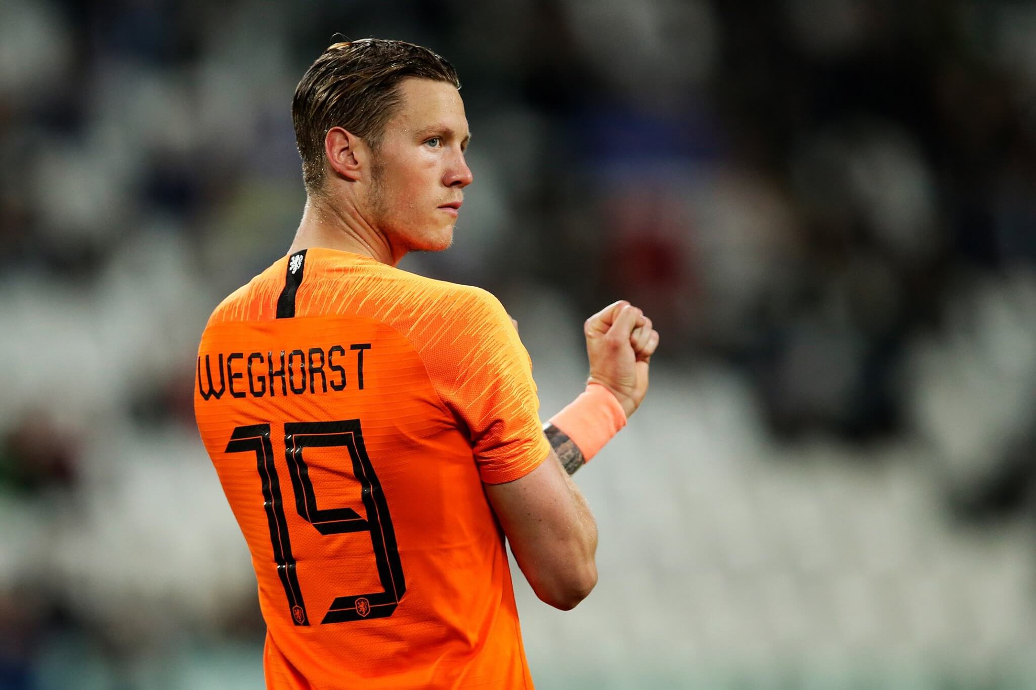 Wolfsburg forward Wout Weghorst