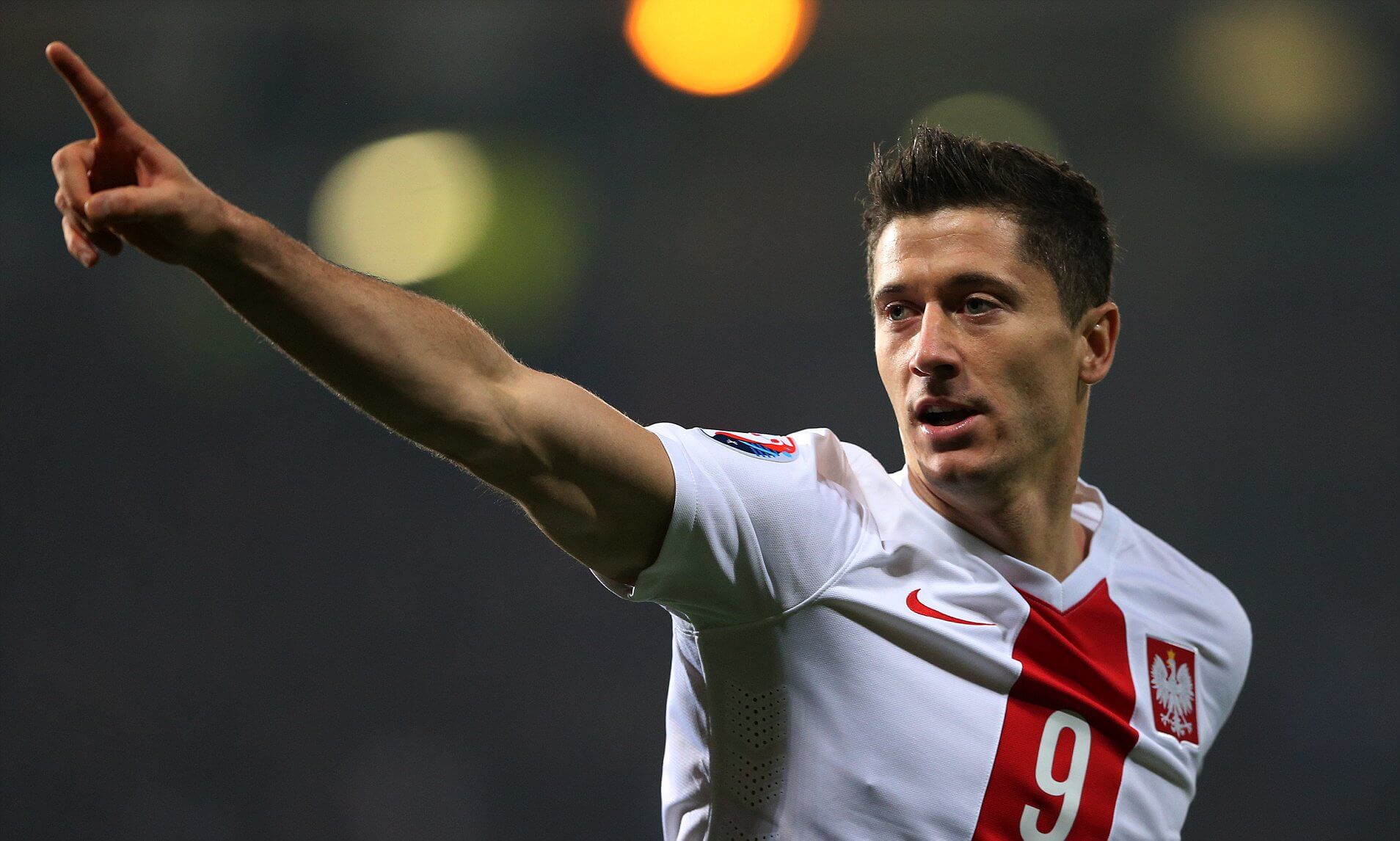 Poland's prolific number nine Robert Lewandowski