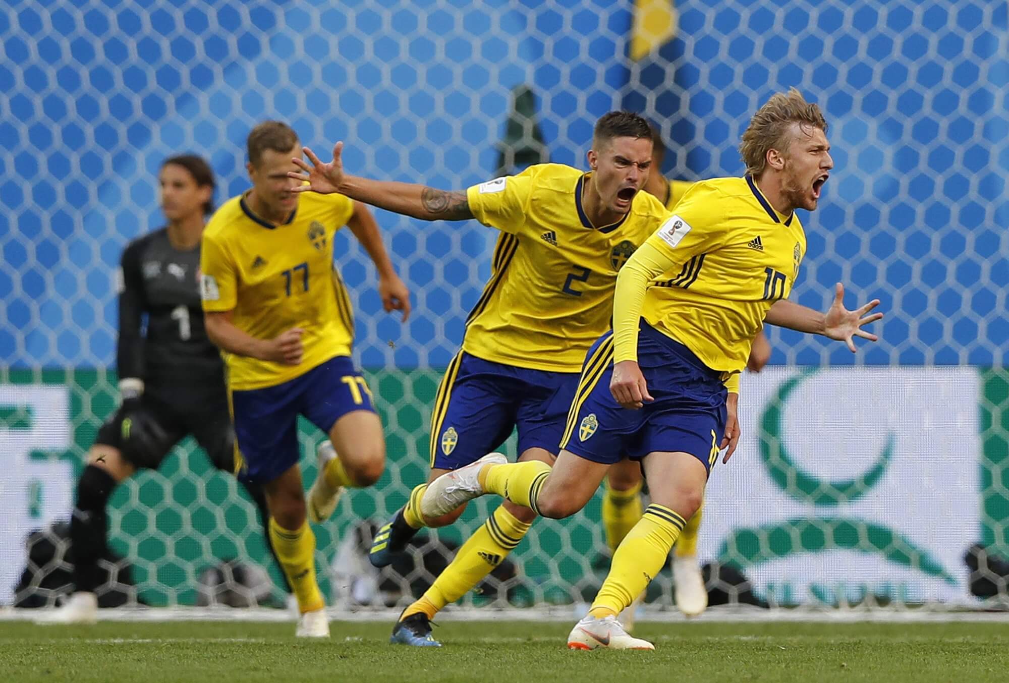 Emil Forsberg has been in fine form for the Swedish