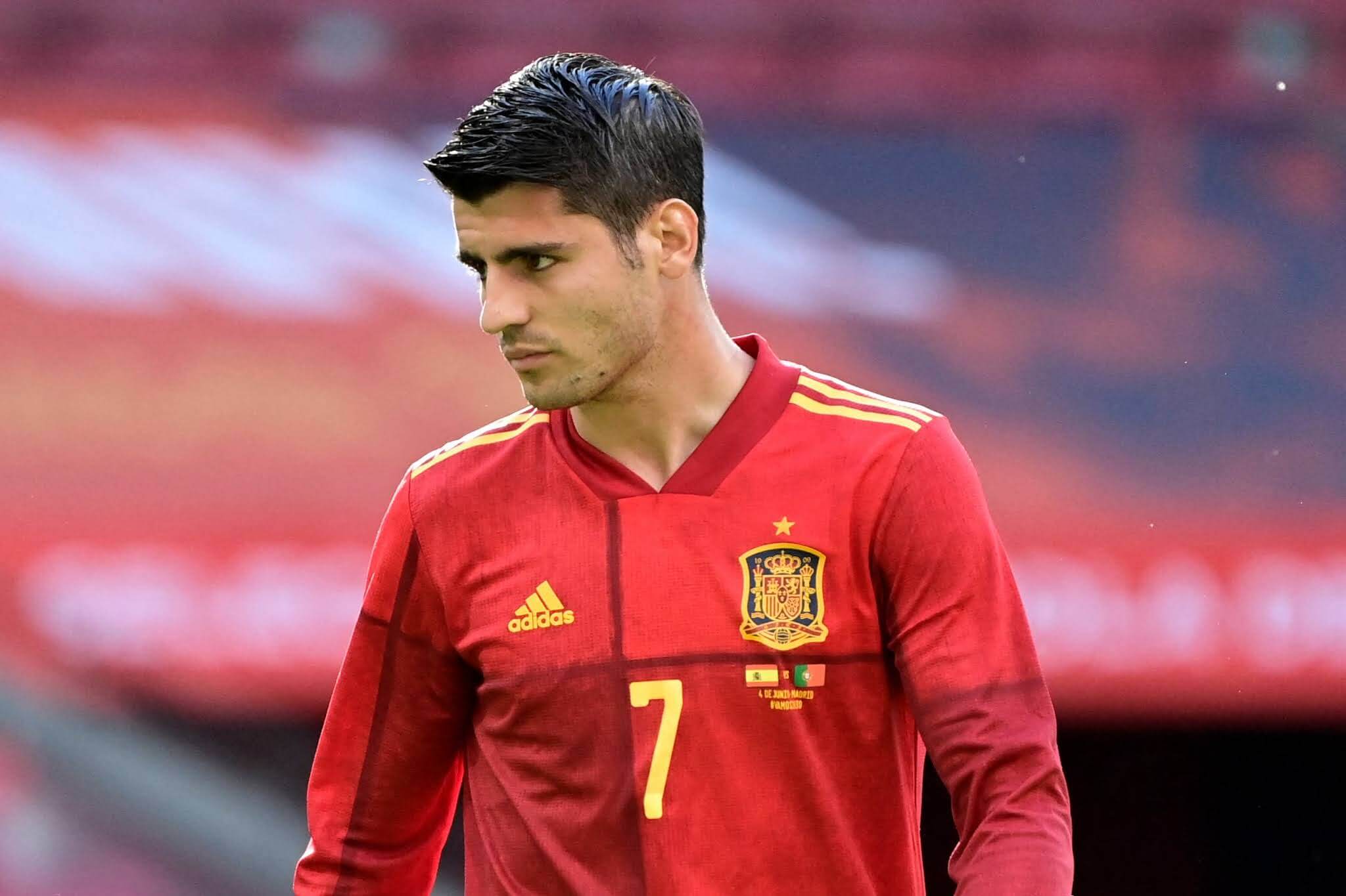 La Furia Roja striker Alvaro Morata