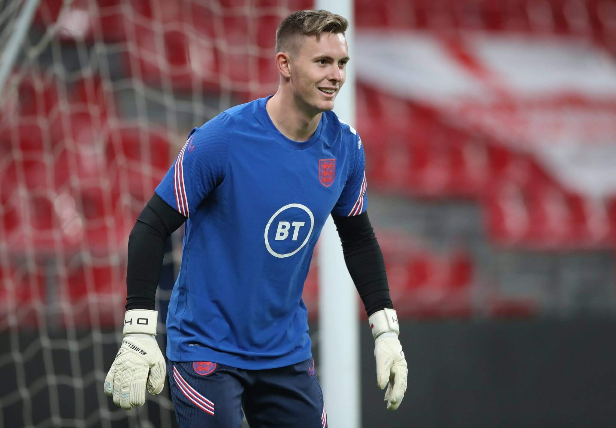 Manchester United goalkeeper Dean Henderson