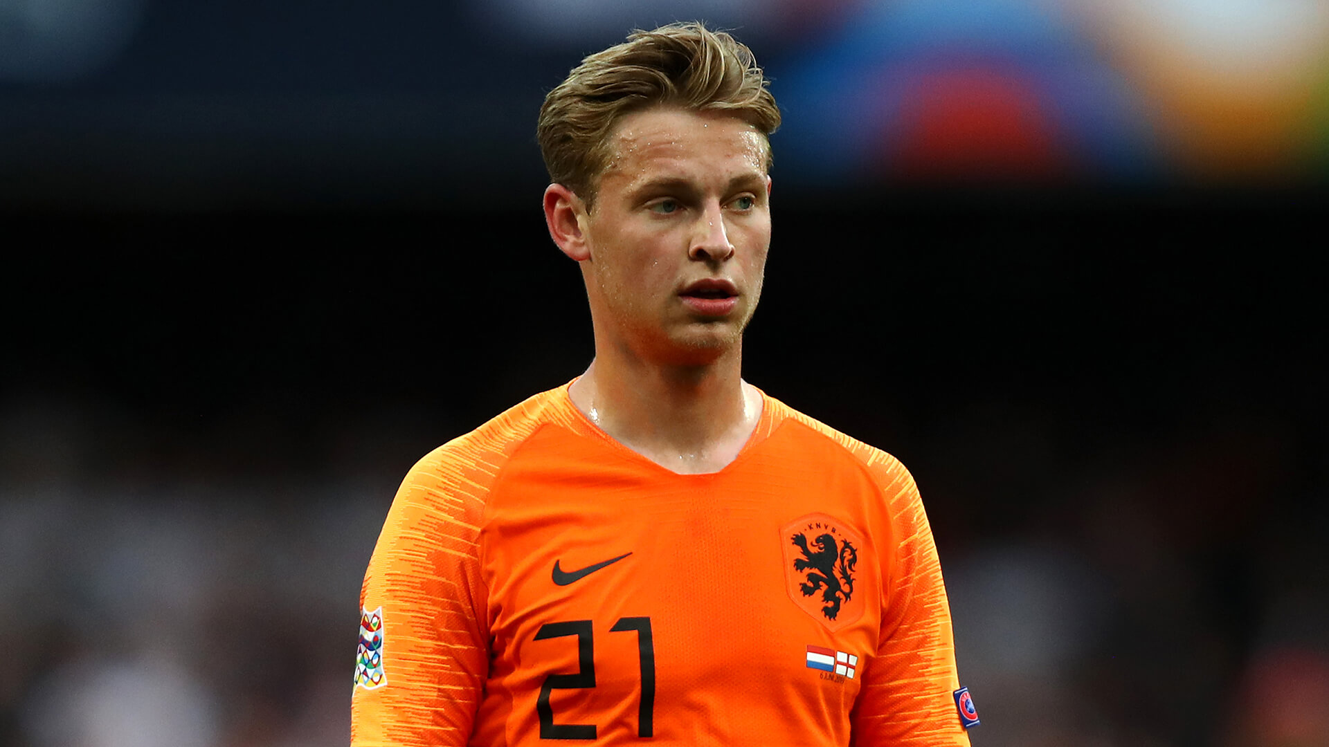 Barcelona midfielder Frenkie de Jong