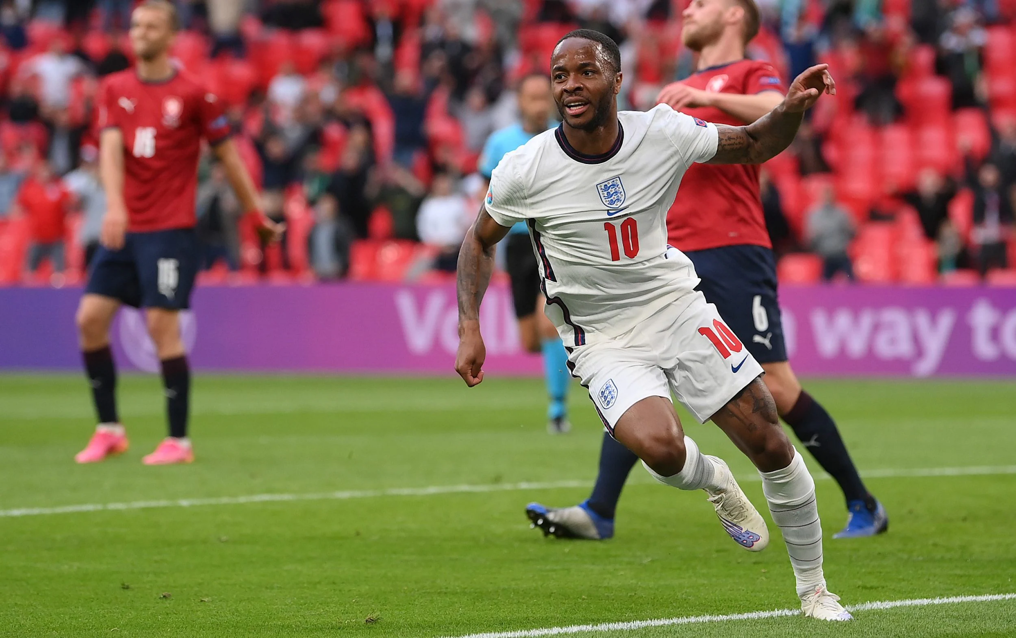 Manchester City forward Raheem Sterling