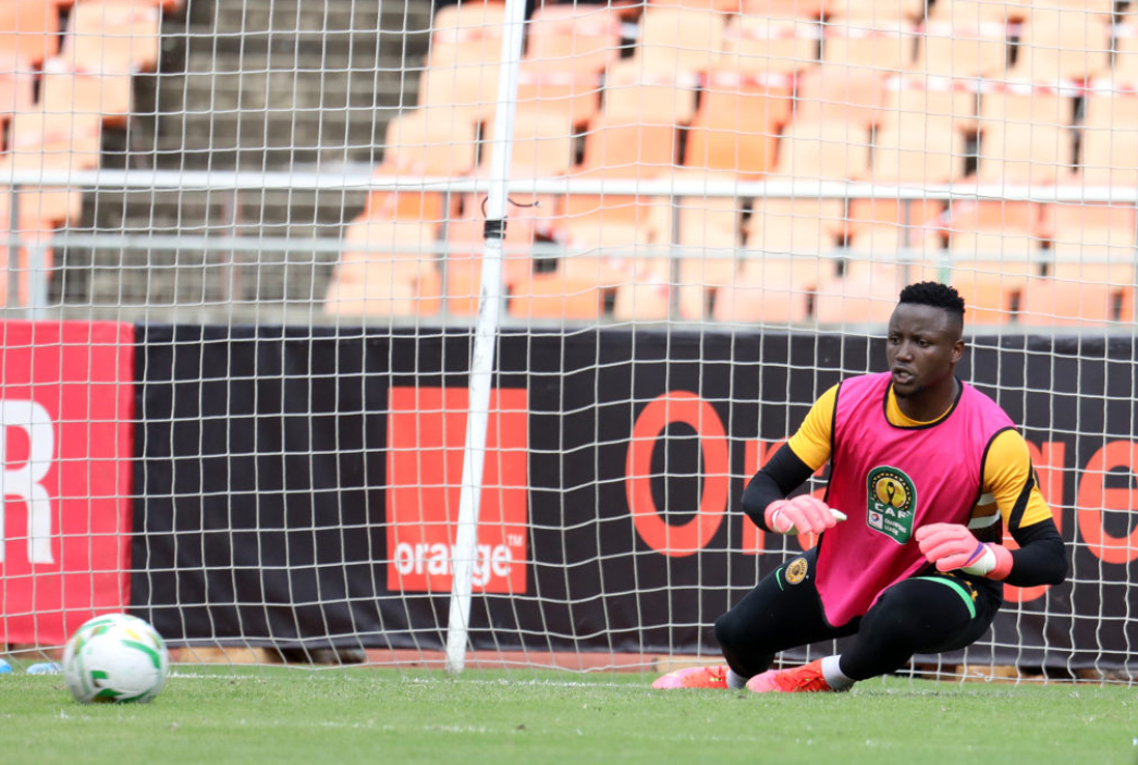 Kaizer Chiefs goalkeeper Bruce Bvuma