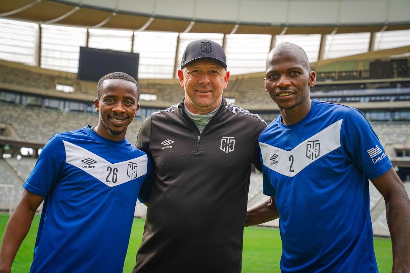 Thabo Nodada, Eric Tinkler & Thamsanqa Mkhize