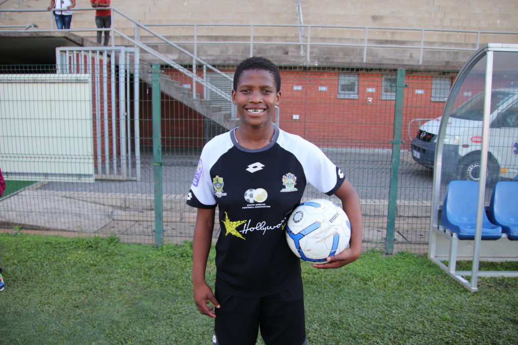Durban Ladies forward Amanda Mkhize