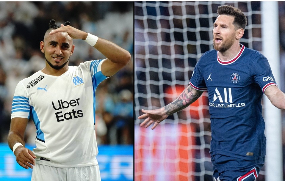 Dimitri Payet and Lionel Messi
