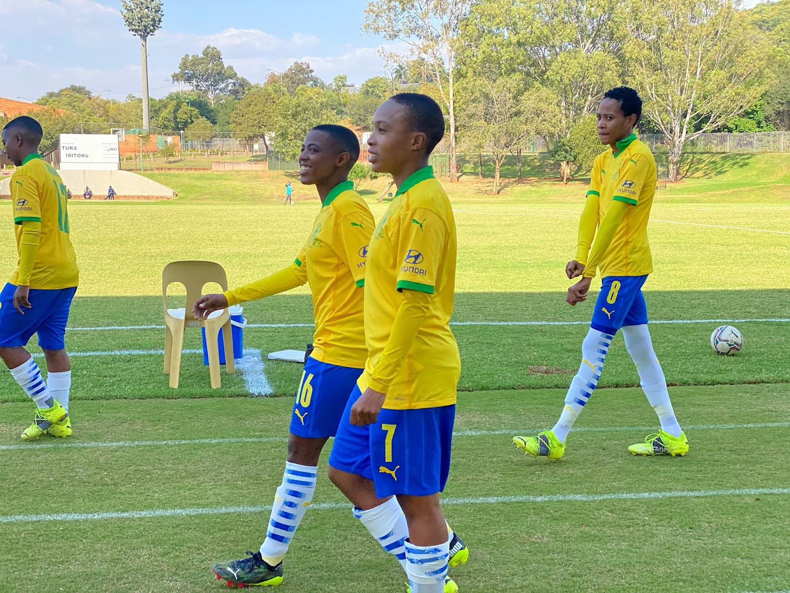 Masandawana's first-team players are expected to return after resting against Tsunami Queens