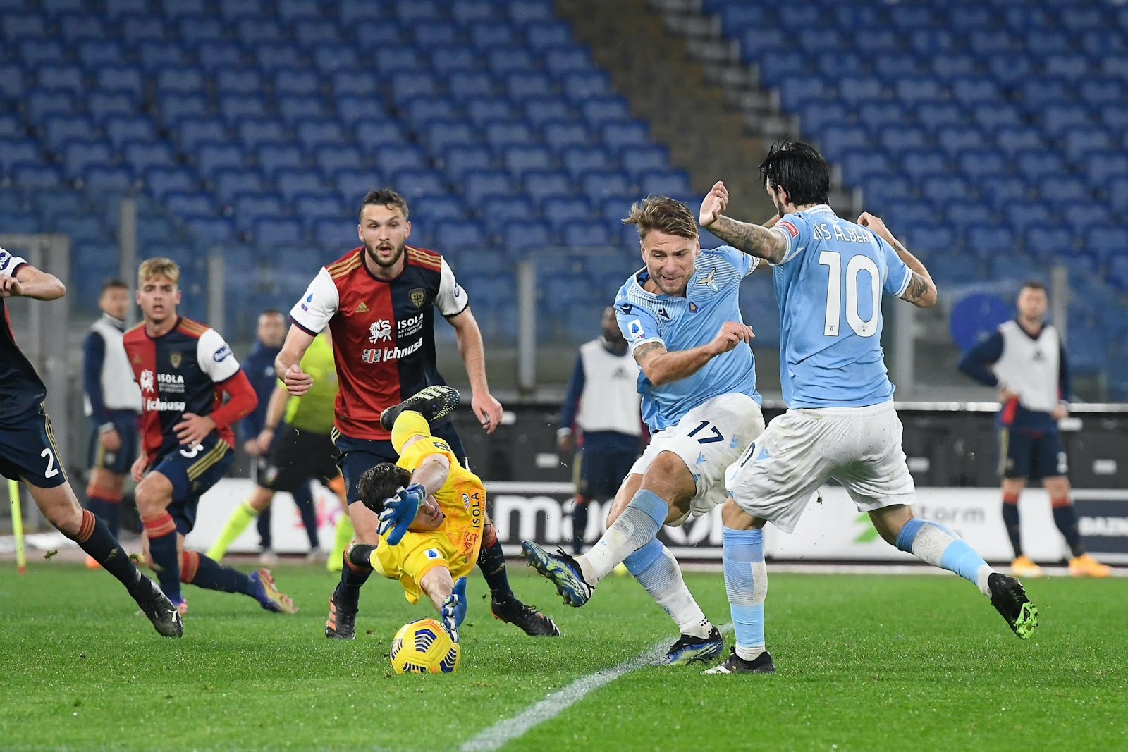 Ciro Immobile is in red-hot form for Lazio Ciro Immobile is in red-hot form for Lazio