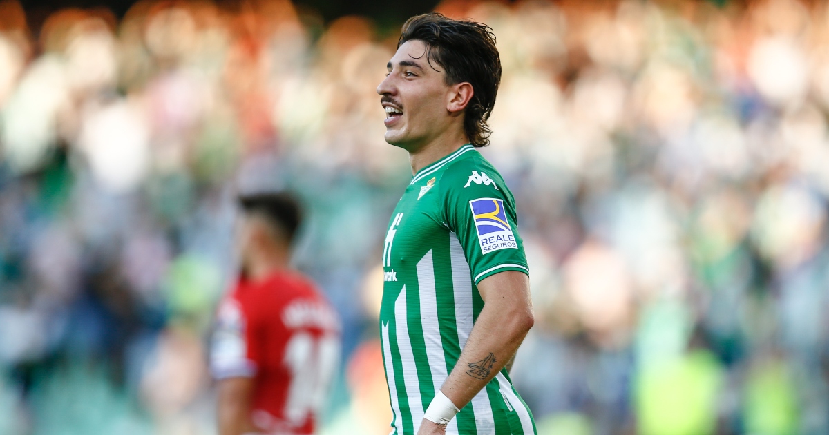 Real Betis defender Hector Bellerin Real Betis defender Hector Bellerin