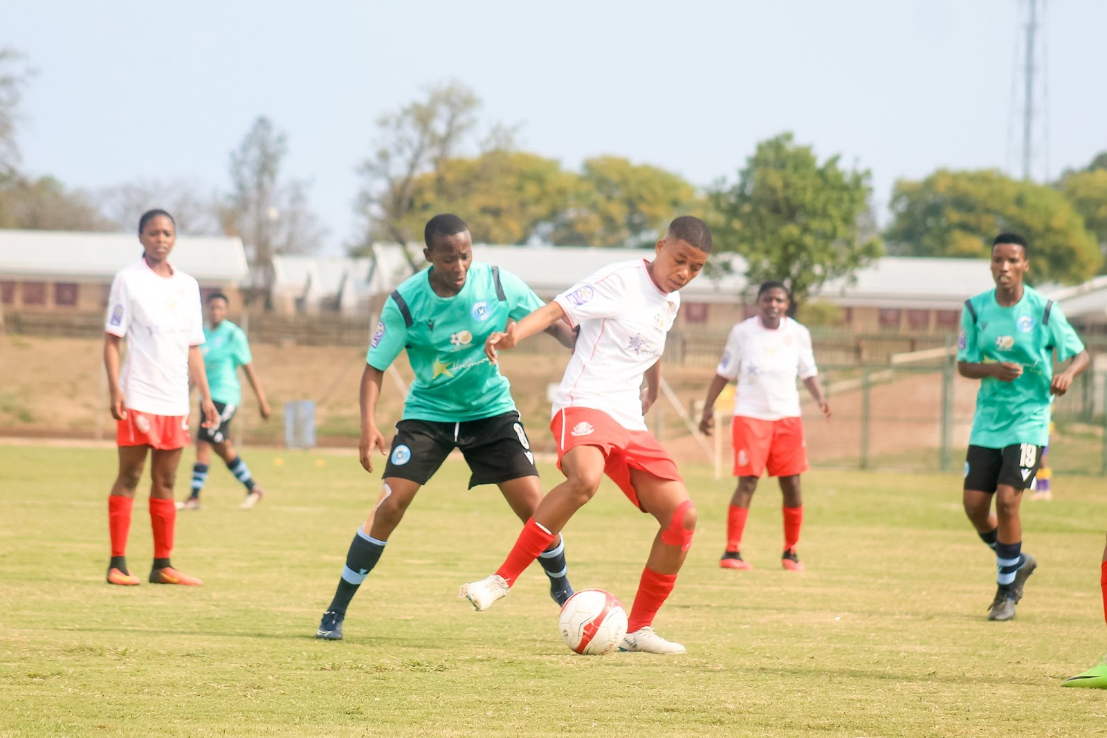 First Touch FC in action against Coal City Wizards