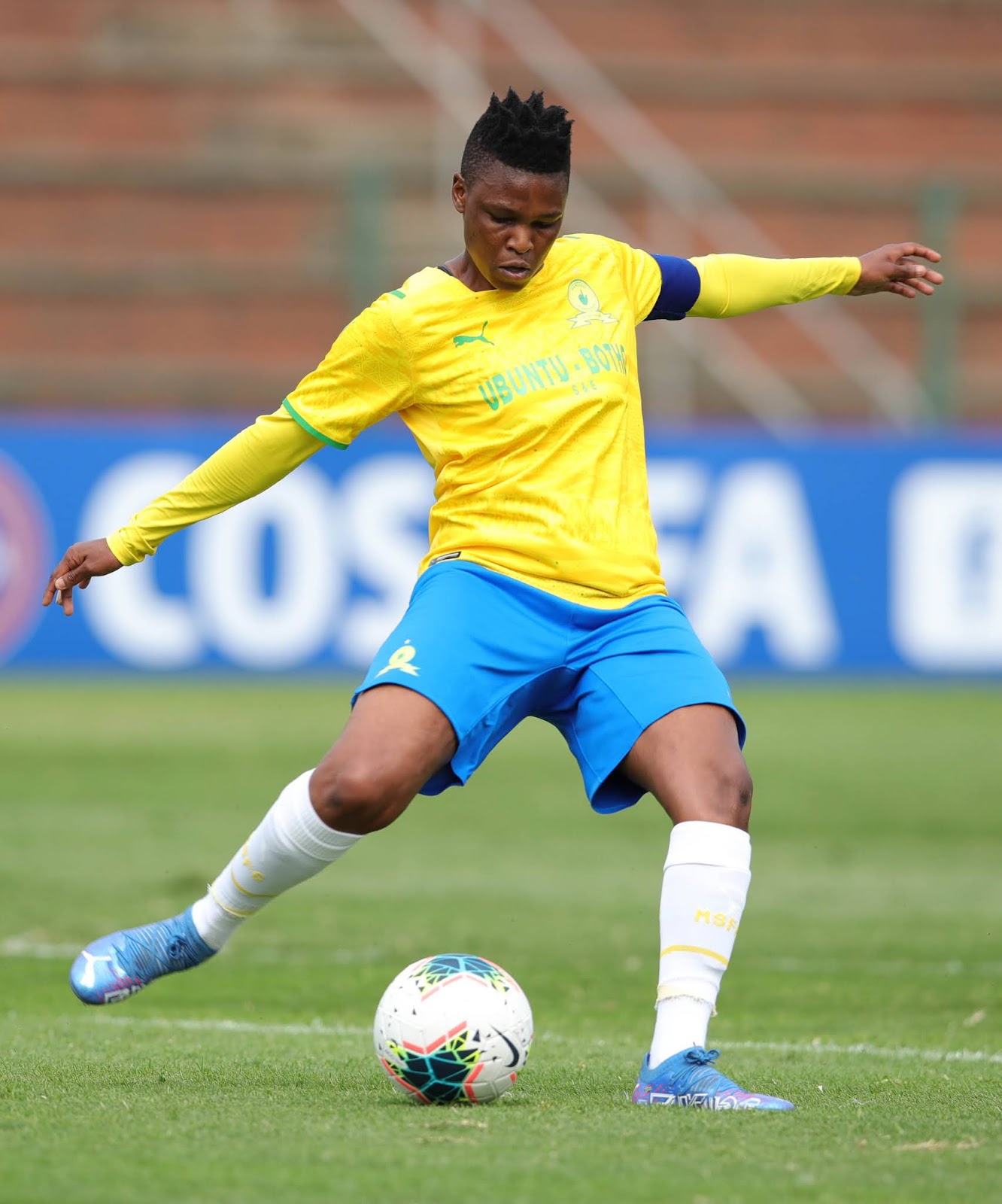 Mamelodi Sundowns Ladies captain Zanele Nhlapo