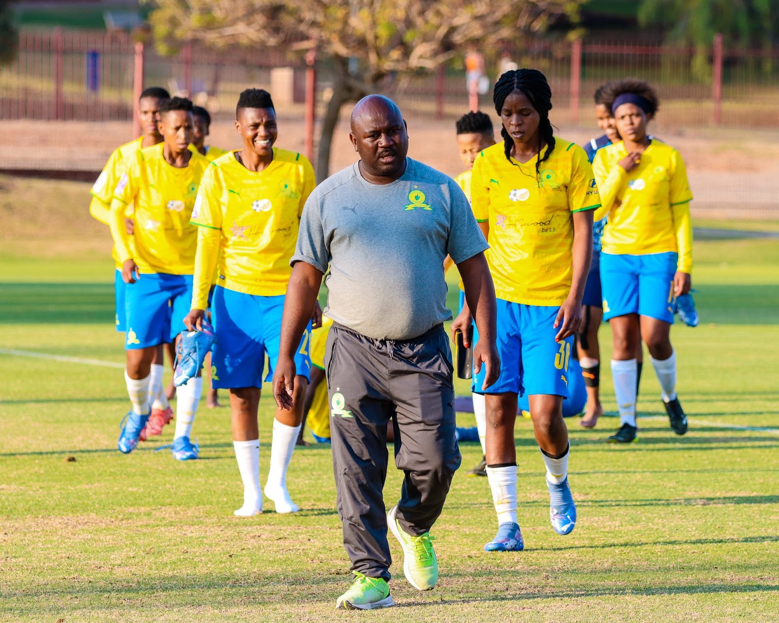 Head coach Jerry Tshabalala