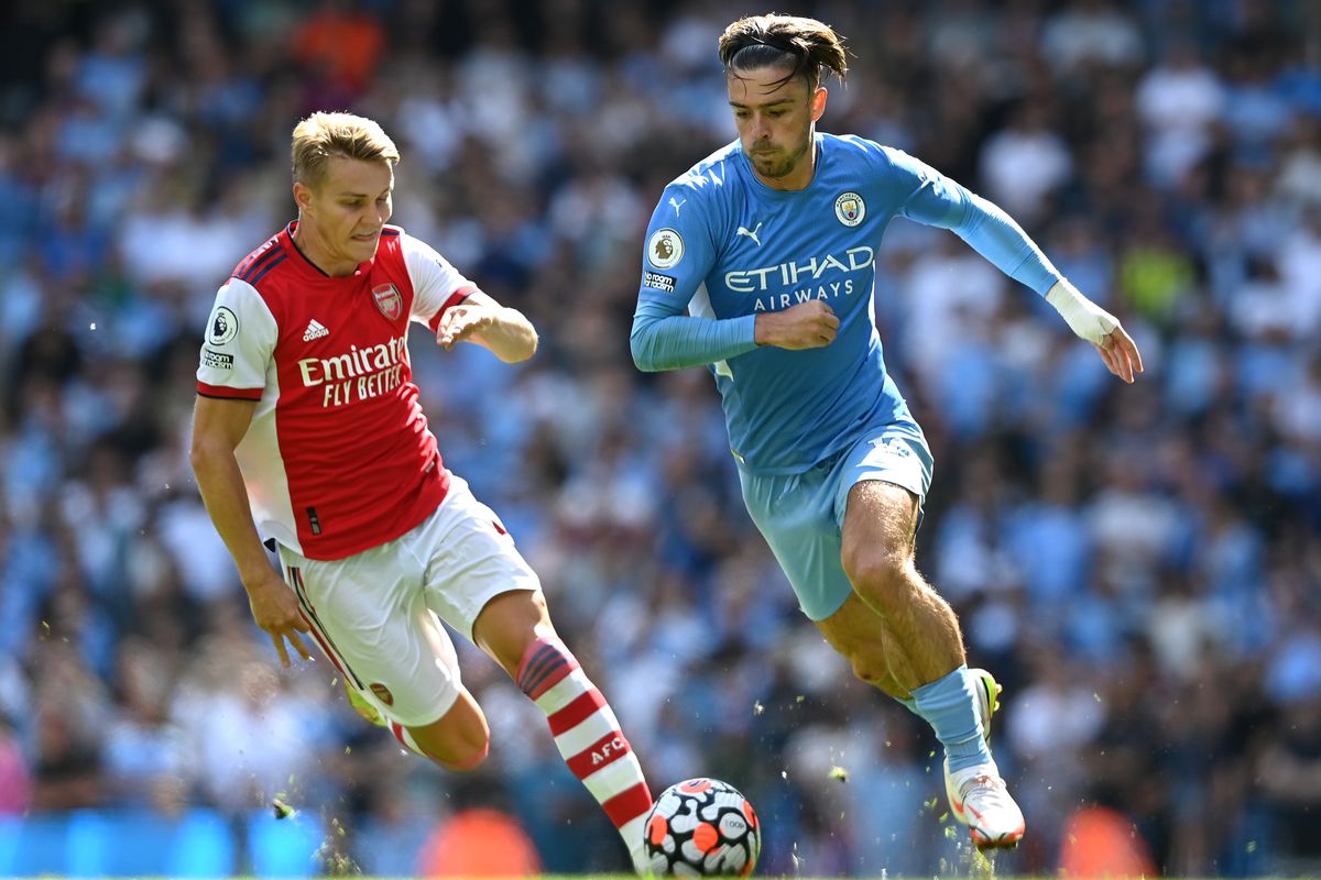 Martin Odegaard and Jack Grealish