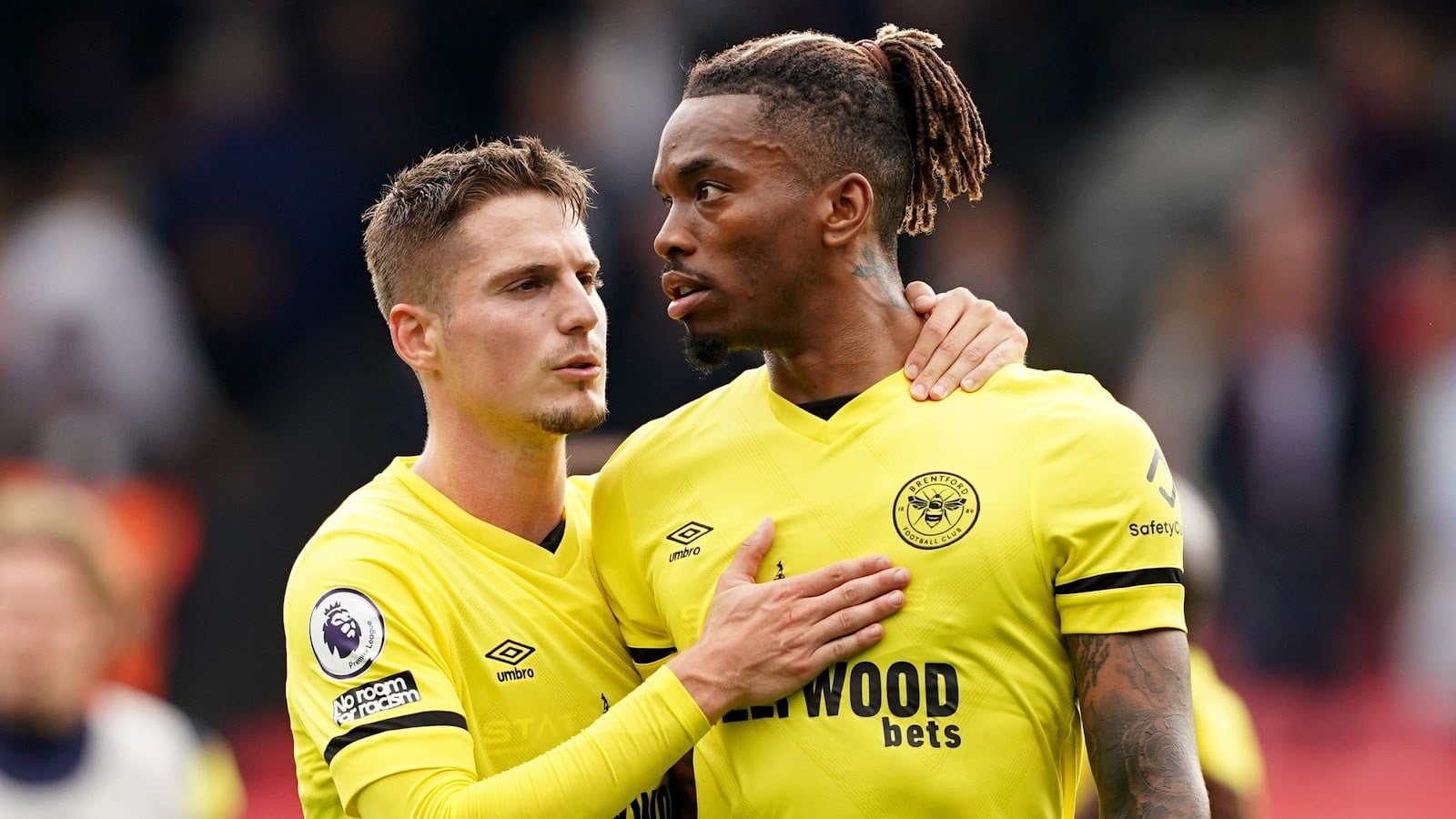 Sergi Canos and Ivan Toney