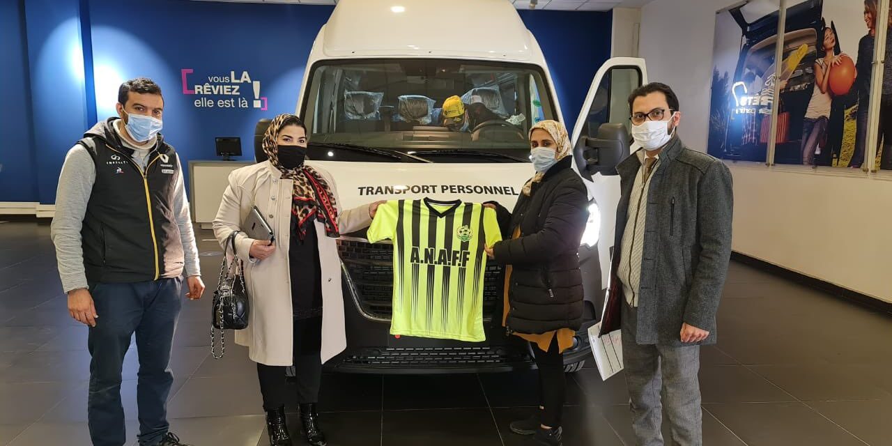 Moroccan Football Federation gave minibuses to all 16 clubs Moroccan Football Federation gave minibuses to all 16 clubs