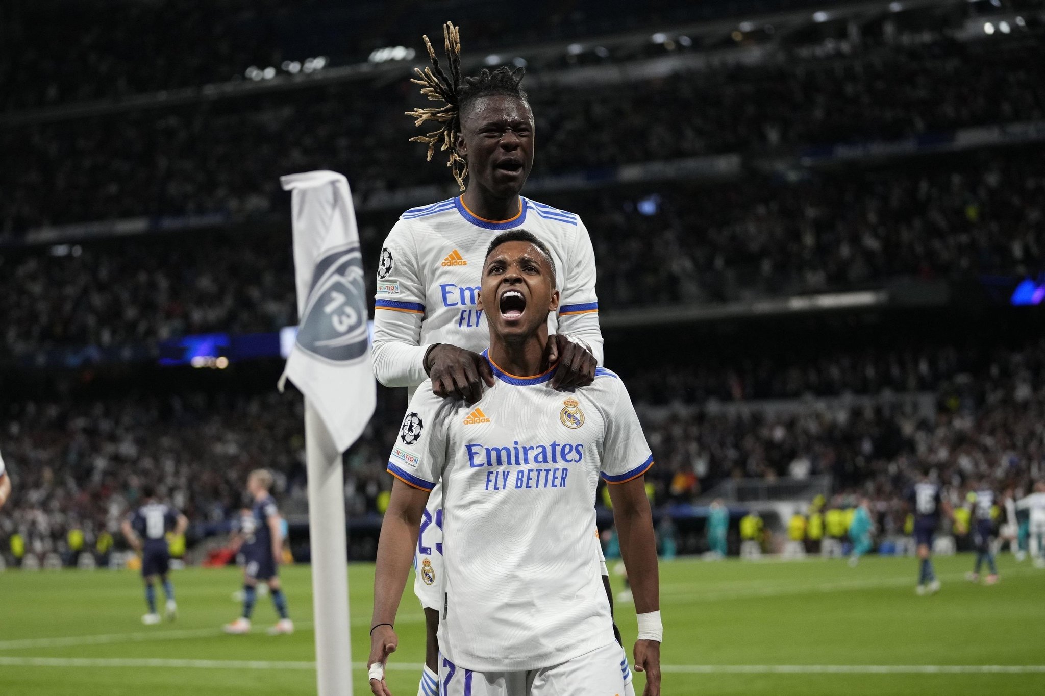 Rodrygo and Eduardo Camavinga