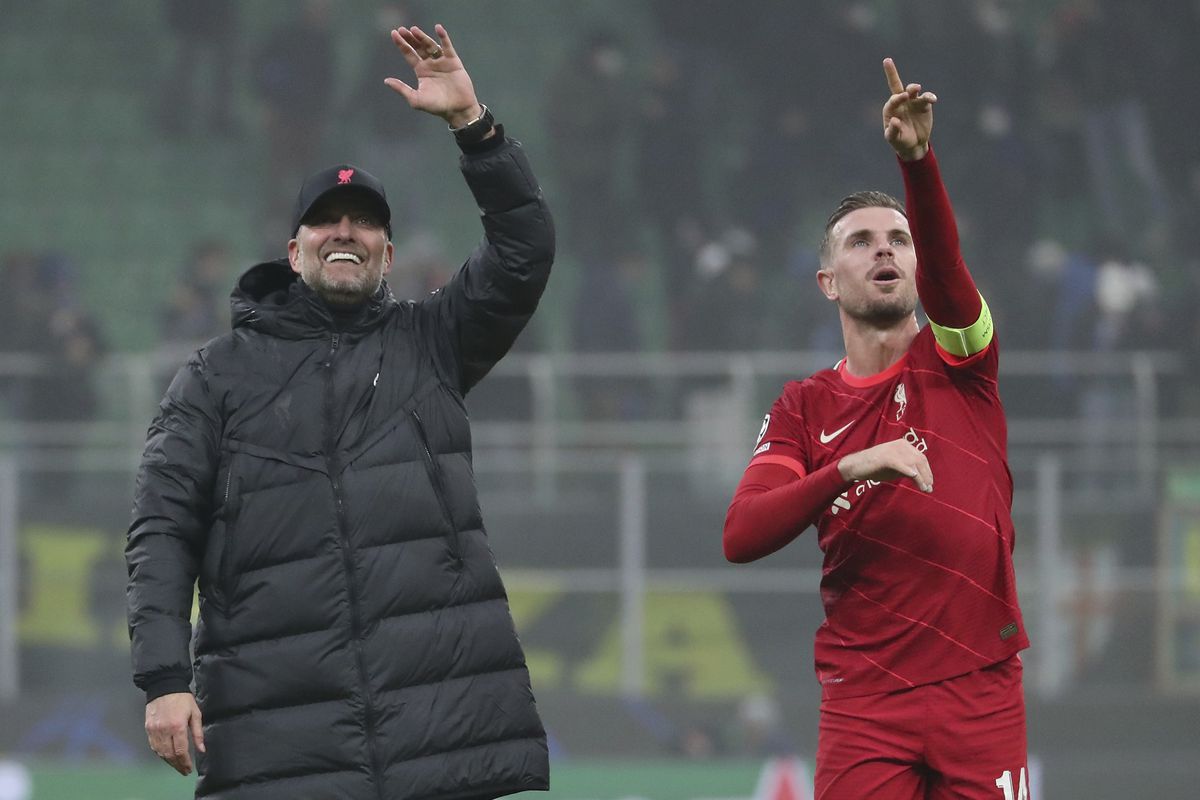 Jurgen Klopp + Jordan Henderson + Liverpool