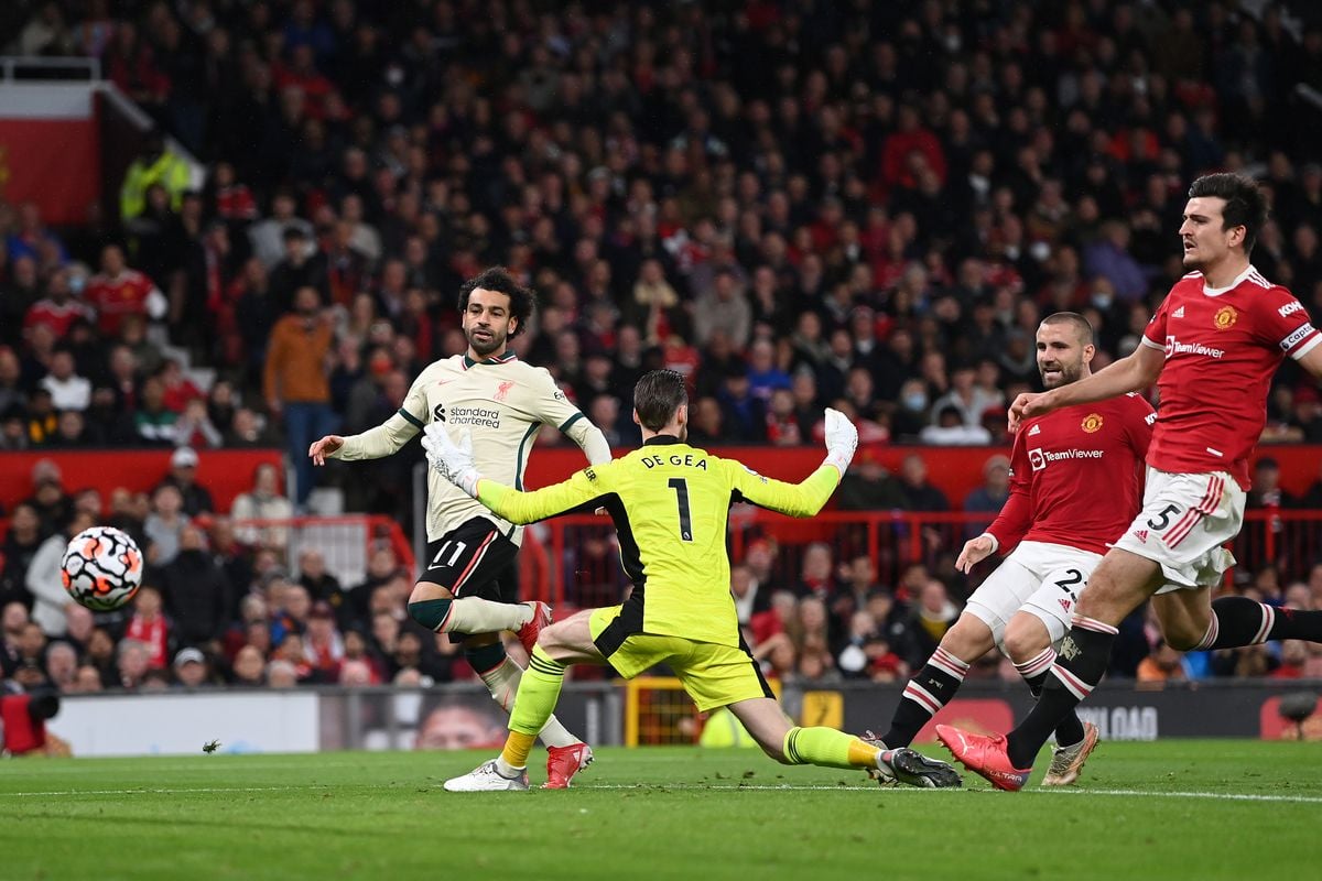 Salah scores at Old Trafford