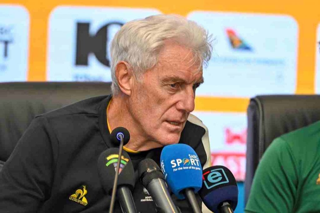 Bafana Bafana coach Hugo Broos raises pitch concerns amid AFCON qualification