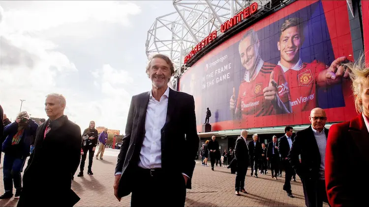 Manchester United: Sir Jim Ratcliffe increases stake