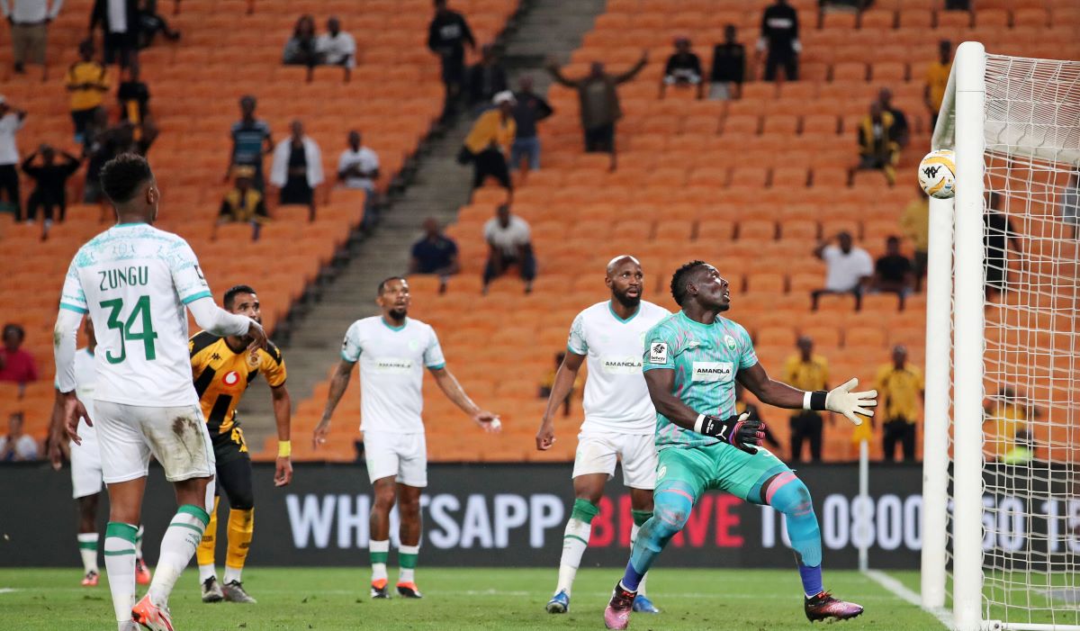 AmaZulu co-head coach Arthur Zwane leaps to Richard Ofori's defence