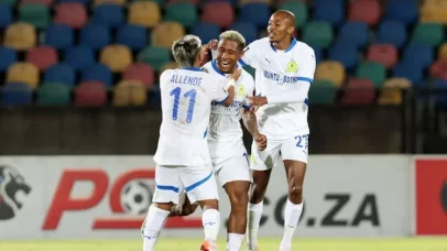 Betway Prem: 10-man Mamelodi Sundowns secure comeback victory over Marumo Gallants