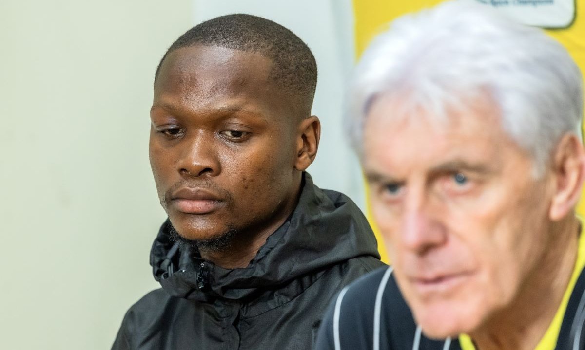 Thabo Moloisane during FIFA World Cup Qualifiers 2026 South Africa Press Conference at The Ranch Hotel in Polokwane on 17 March 2025 ©Brian Rikhotso/BackpagePix