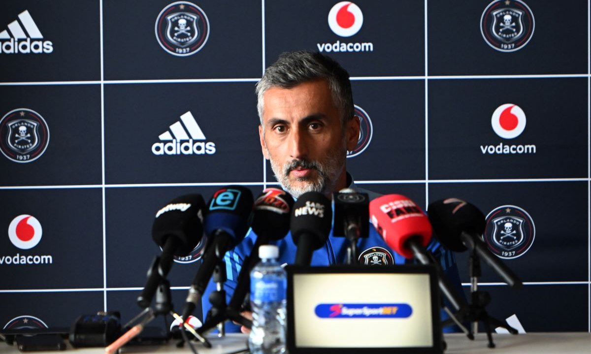 Jose Riveiro head coach of Orlando Pirates.